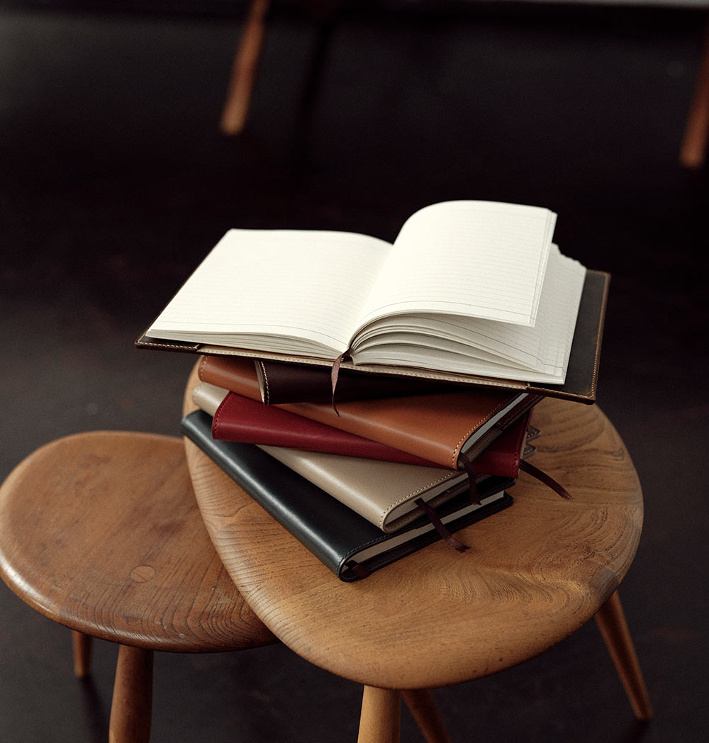 Tusting Leather Refillable Journals